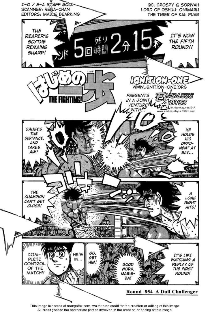 Hajime no Ippo Chapter 854 1